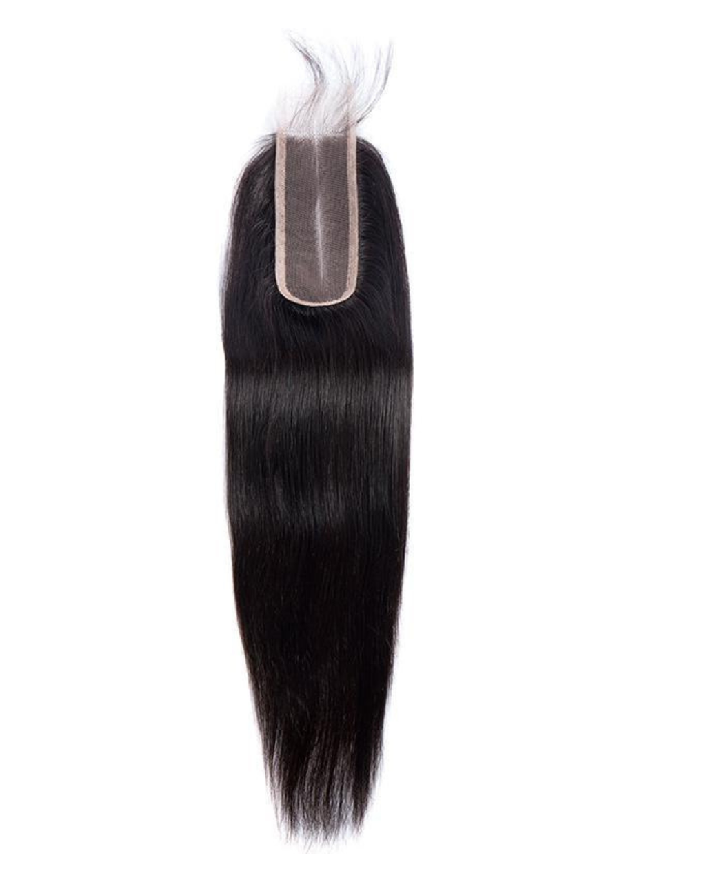 Virgin hair closure (Transparent, straight)