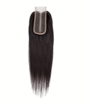 Raw hair closure