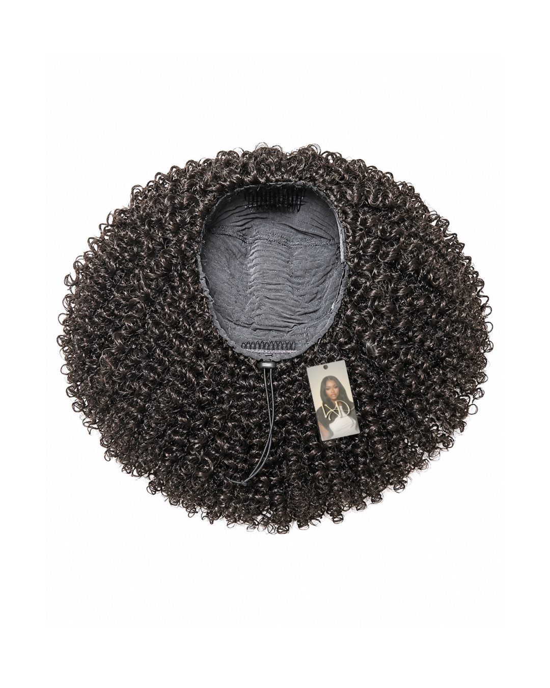 Luxed curly half wig